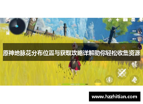原神地脉花分布位置与获取攻略详解助你轻松收集资源